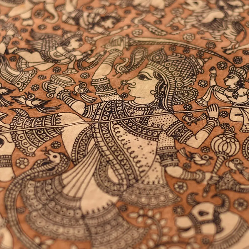shop Mata ni Pachedi Painting - Maa Durga