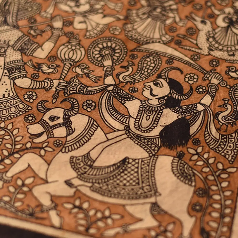 shop Mata ni Pachedi Painting - Maa Durga
