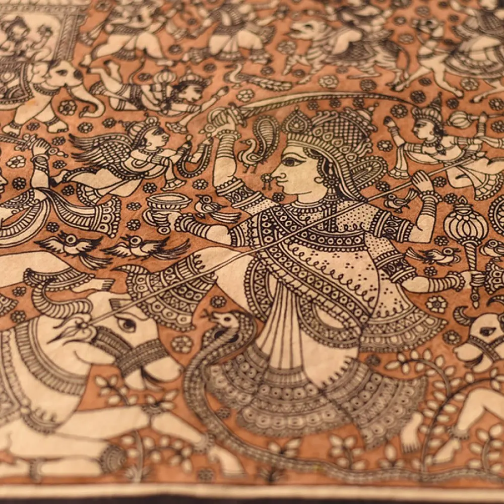 shop Mata ni Pachedi Painting - Maa Durga