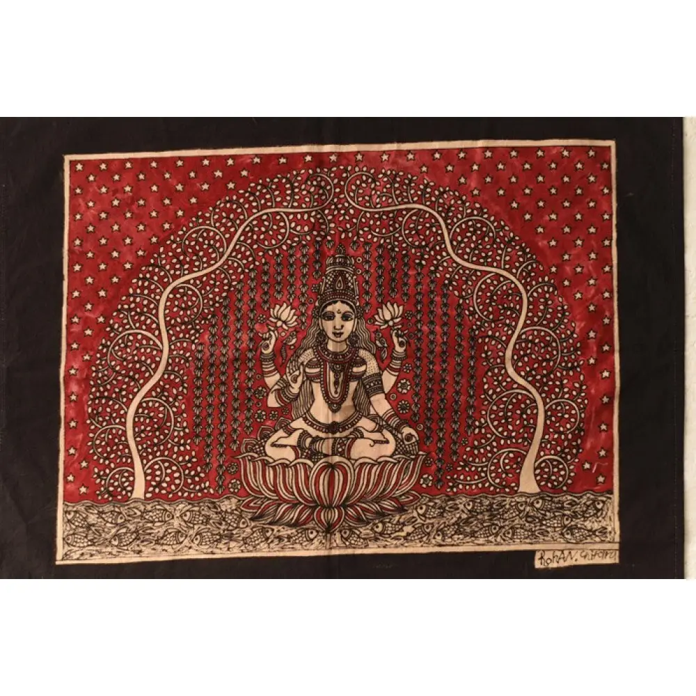shop Mata ni Pachedi Painting - Goddess Laxmi