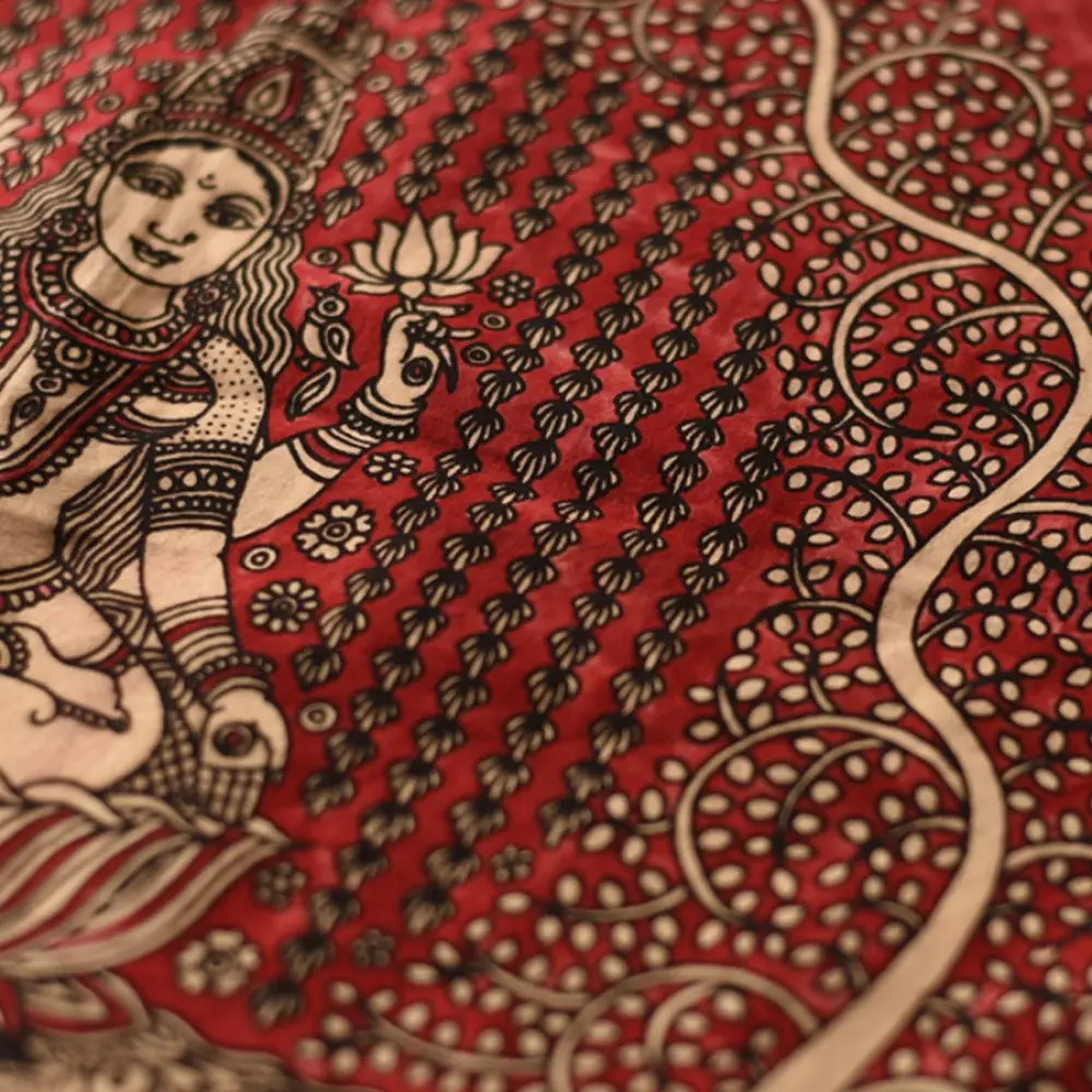 shop Mata ni Pachedi Painting - Goddess Laxmi
