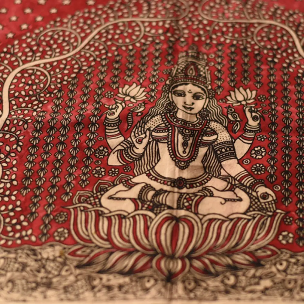 shop Mata ni Pachedi Painting - Goddess Laxmi