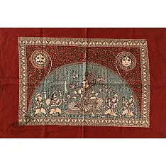 Sacred Cloth Of The Goddess ~ Mata ni Pachedi Painting - Jogani Maata
