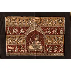 Sacred Cloth Of The Goddess ~ Mata ni Pachedi Painting - Joganimata