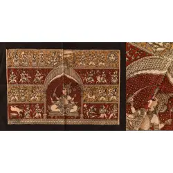 Sacred Cloth Of The Goddess ~ Matani Pachedi Painting - Joganimata