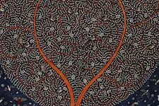 Sacred cloth of the Goddess - Moon Tree (26" x 36")