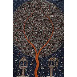 Sacred cloth of the Goddess - Moon Tree (26" x 36")