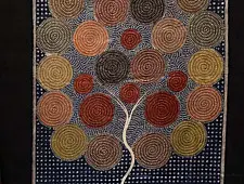 Sacred cloth of the Goddess - Tree of Life (26" x 36")