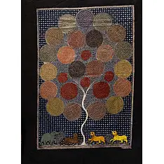 Sacred cloth of the Goddess - Tree of Life (26" x 36")