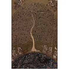 Sacred cloth of the Goddess - Tree of Life (30" x 40")