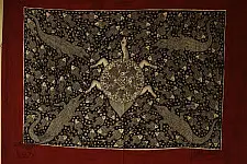 Sacred cloth of the Goddess | Mata ni Pachedi Painting ~ Turtle ( 27x22 inch)