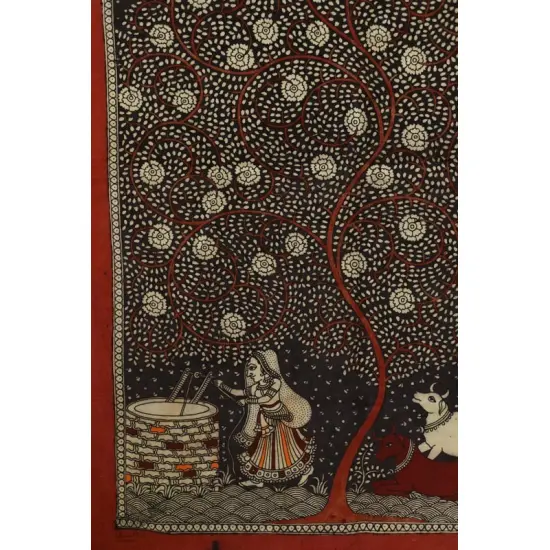 shop online village-tree painting - matani pachedi