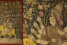 Sacred cloth of the Goddess | Ambika (46" x 33") 