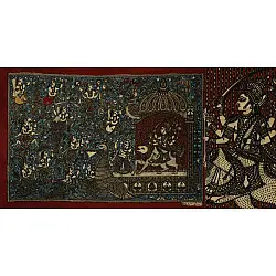 Sacred cloth of the Goddess | Chandraghanta (30" x 22")