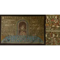 Sacred cloth of the Goddess | Durga - 42x62 inch