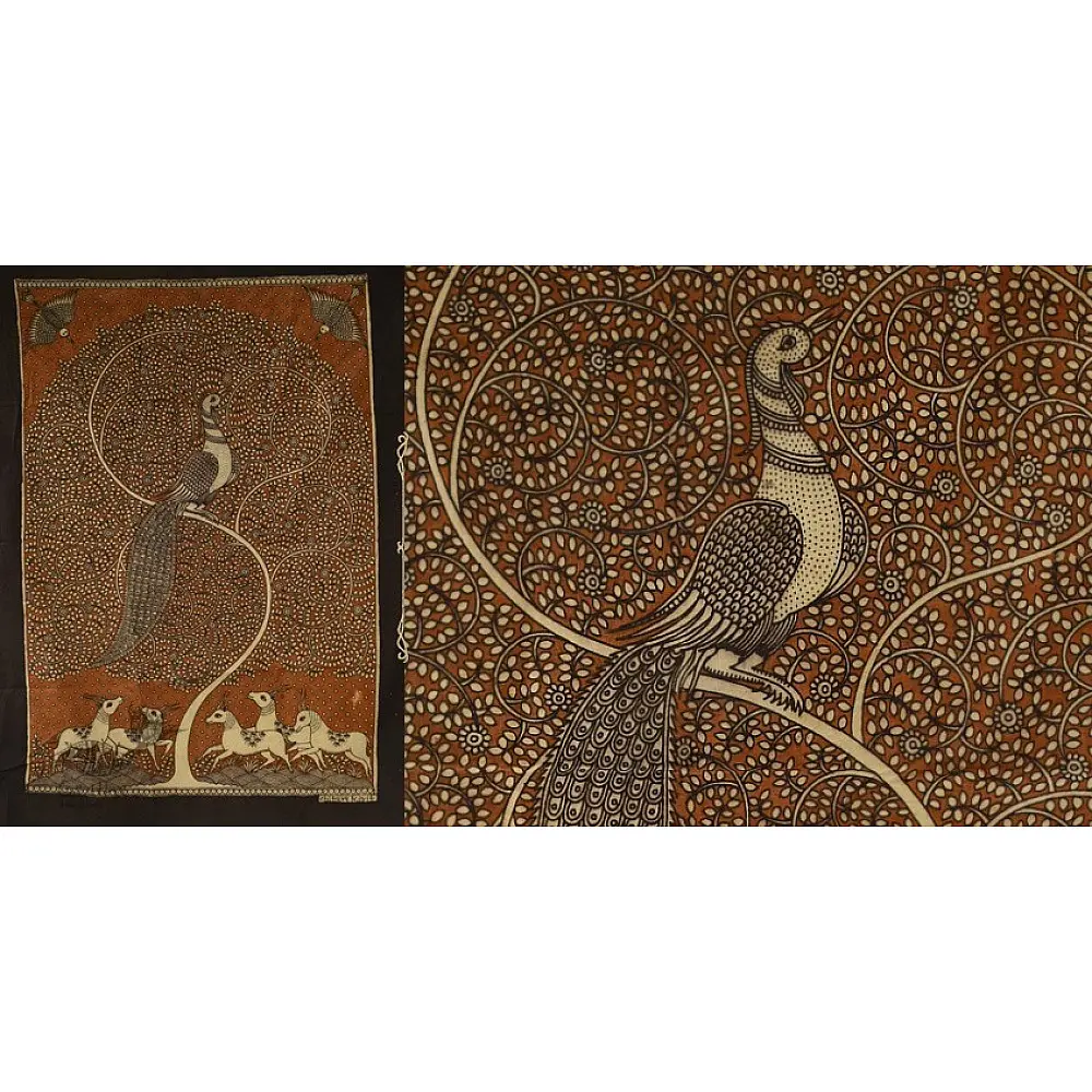 shop online Tree & Peacock painting - mata ni pachedi
