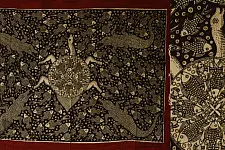 Sacred cloth of the Goddess | Mata ni Pachedi Painting ~ Turtle ( 27x22 inch)