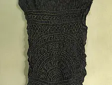 Ada . अदा | Bandhani Tussar Silk Stole - Grey