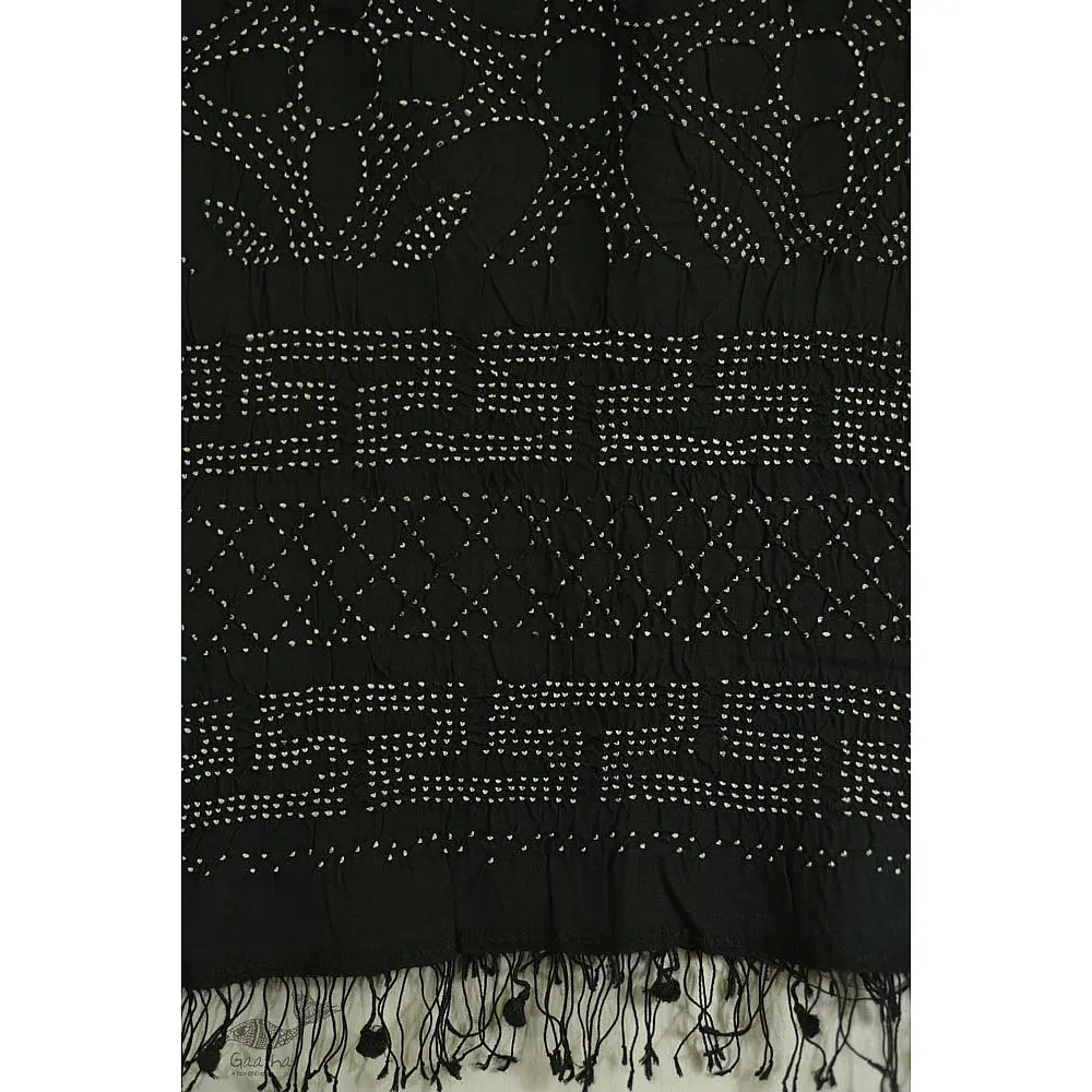 shop Cotton by Eri Silk - Bandhani Stole