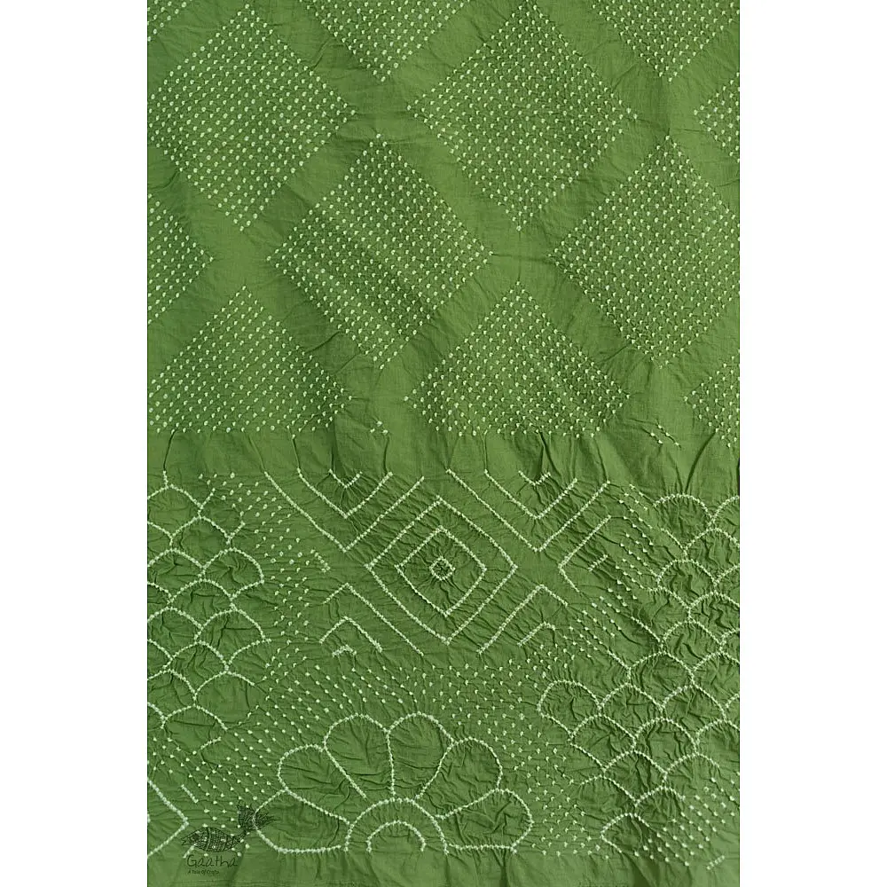 shop Designer Cotton - Bandhani Stole 