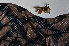 Lahza . लहज़ा | Designer Cotton Clamp Dyed Dupatta