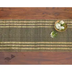 Kopai-Paar ∷ Madur Kathi Natural Fibre ∷ Runner – Black Diamonds