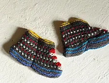 Igloo ~ Himalayan - Woolen Socks With Hair Band 
