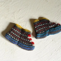 Igloo ~ Himalayan - Woolen Socks With Hair Band 