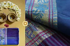 Iris ❢ Handloom  ❢ Cotton Checks Saree ❢ 16