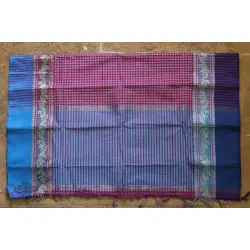 Iris ❢ Handloom  ❢ Cotton Checks Saree ❢ 16