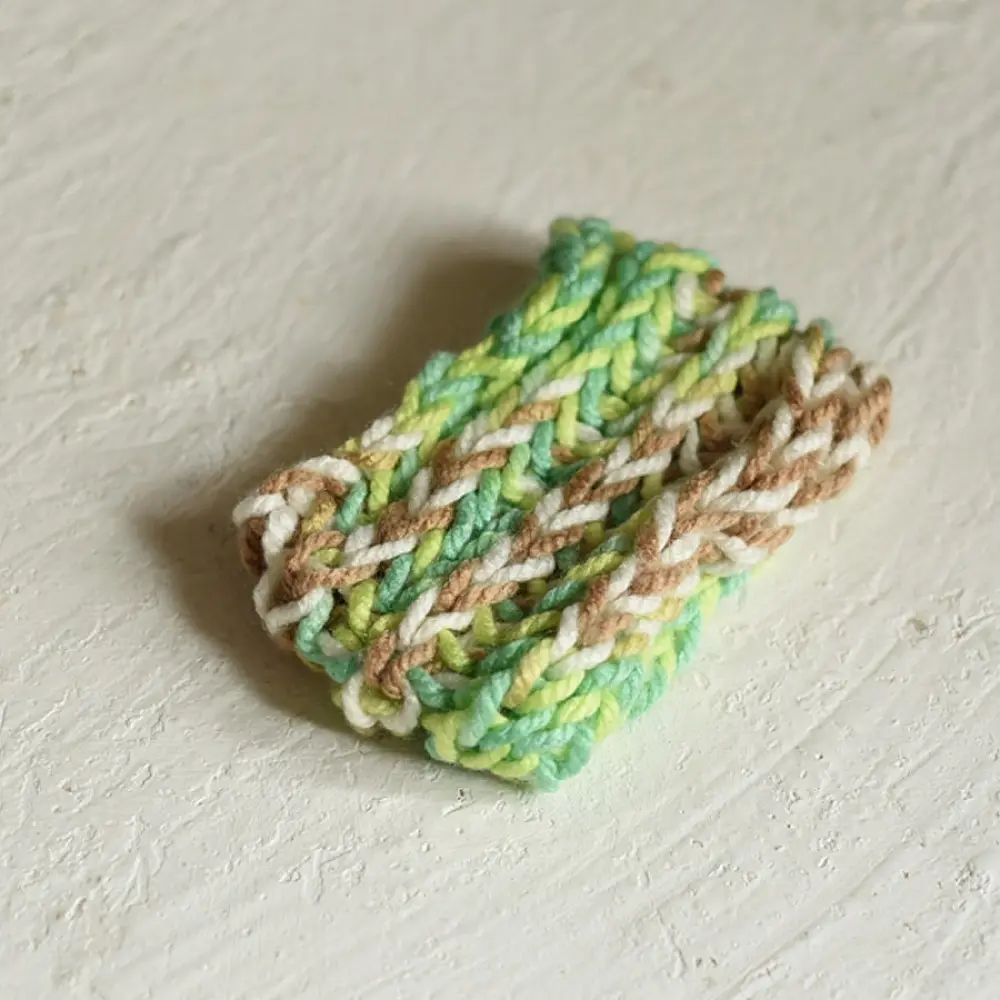 green blue hand knitted himalayan woolen socks waffle textured pattern multicolored yellow green yarn hairband winter foot warmers gaatha