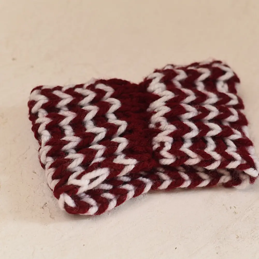 maroon white hand knitted himalayan woolen socks textured pattern knit hairband winter foot warmers gaatha