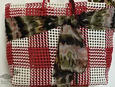 The Blue Lotus | Multipurpose Bag - Red