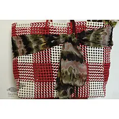 The Blue Lotus | Multipurpose Bag - Red