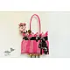 shop Multipurpose Grocery Pink Basket