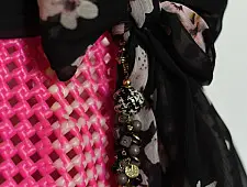 The Blue Lotus | Multipurpose Pink Bag