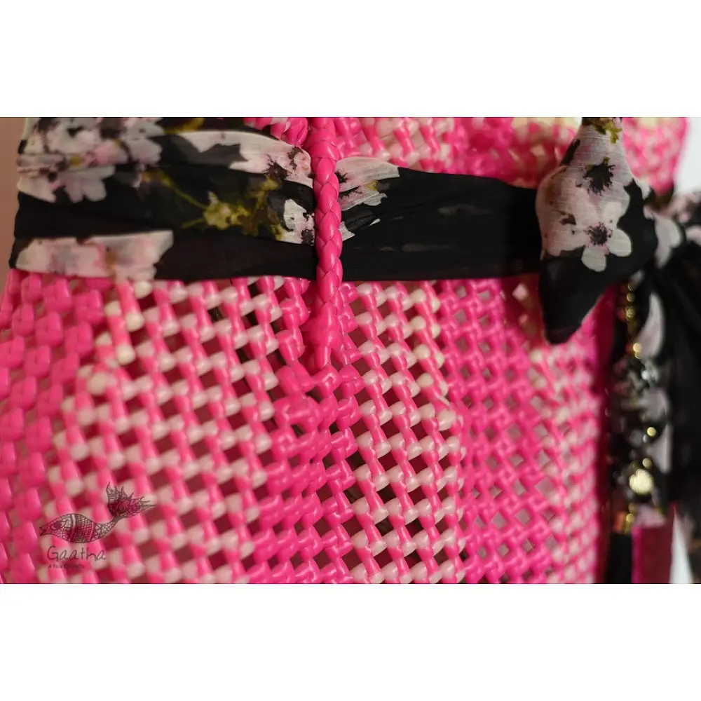 shop Multipurpose Grocery Pink Basket