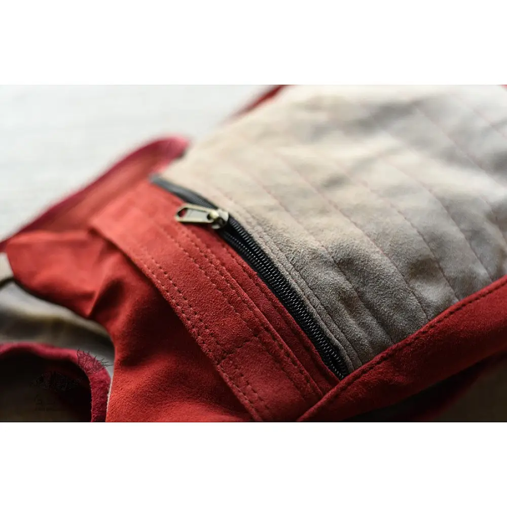 shop Leather & Velvet Hand Bag