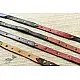 the blue lotus handcrafted slim leather belt four color options royal blue dark brown tan red sleek minimalist casual waist belt gaatha