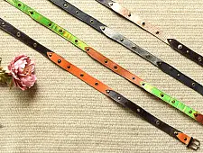 The Blue Lotus | Leather Belt ( Four Options )