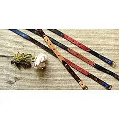 The Blue Lotus | Leather Belt ( Four Options )
