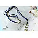 shop Designer Long Necklace with Chain Tassels