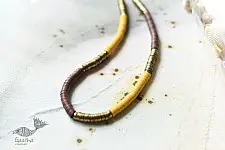 Bohemian Rhapsody | Yellow & Brown Necklace