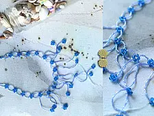 Bohemian Rhapsody | Blue Bead Necklace