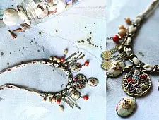 Bohemian Rhapsody | Designer Fabric Necklace 