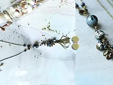 Bohemian Rhapsody | Long Necklace with Chain Tassels