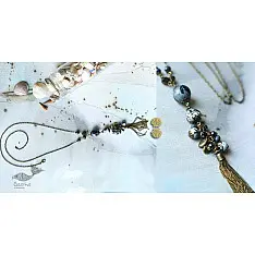 Bohemian Rhapsody | Long Necklace with Chain Tassels
