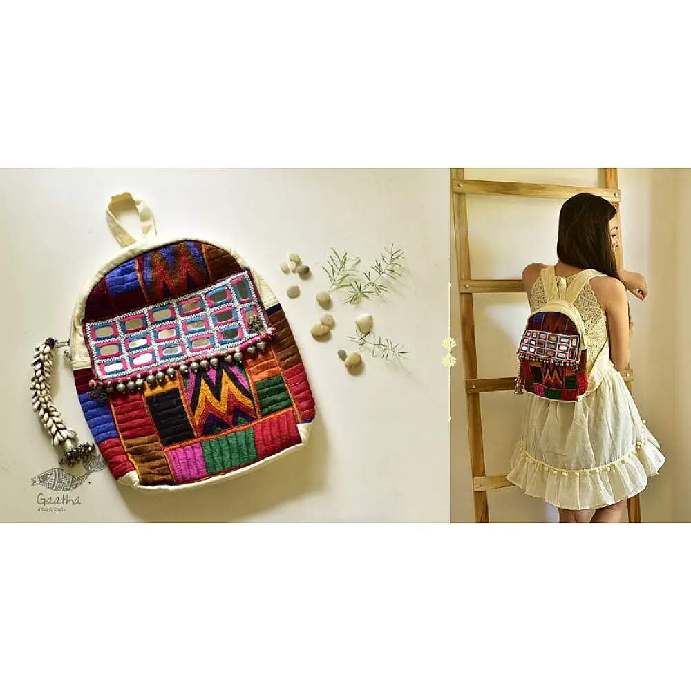 shop online Hand Embroidered Banjara Bag 6