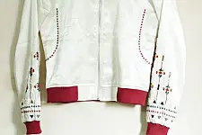 Hand Embroidered Mashru Jacket