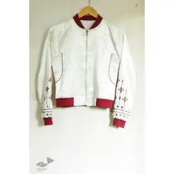 Hand Embroidered Mashru Jacket